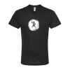 Unisex Poly-Rich V-Neck T-Shirt Thumbnail